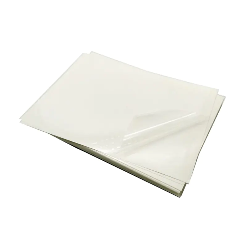 Transparent PET Film with Removable Adhesive