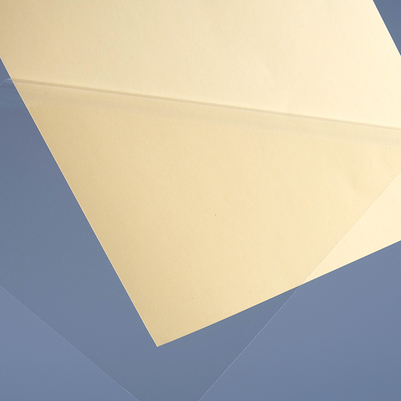 25мик прозрачная ПЭТ-пленка со съемными клейкими прозрачными полиэфирными этикетками