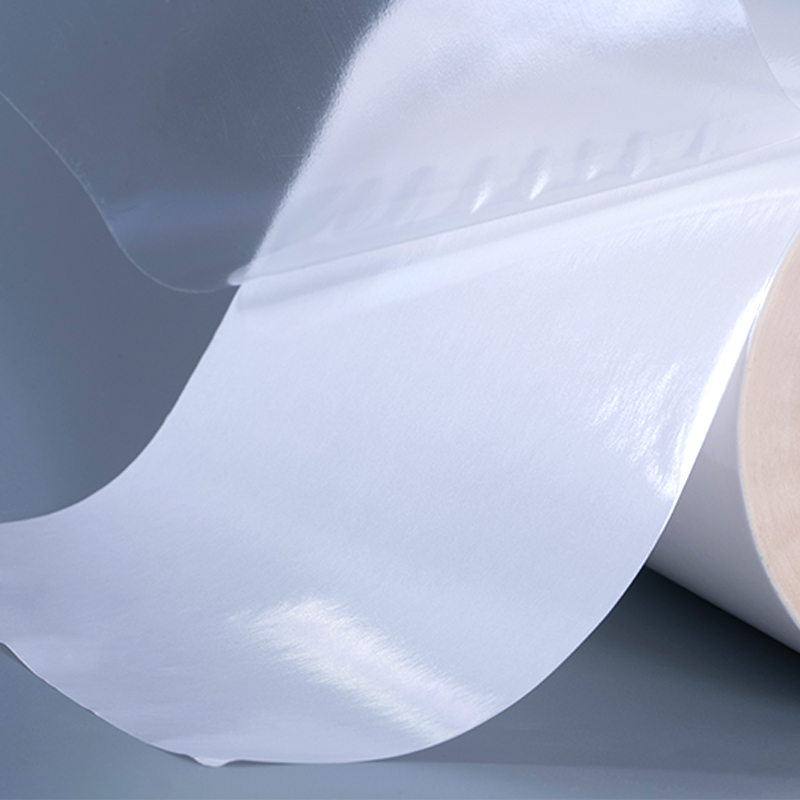 25мик прозрачная ПЭТ-пленка со съемными клейкими прозрачными полиэфирными этикетками