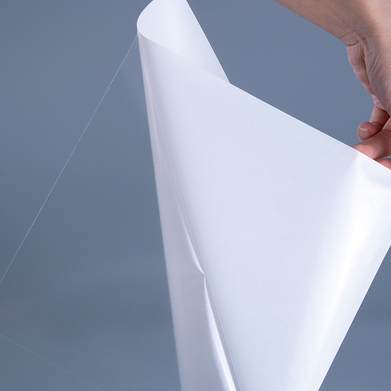 50 микрон прозрачная самоклеящаяся полиэфирная пленка виниловая наклейка для печати этикеток Jumbo Roll