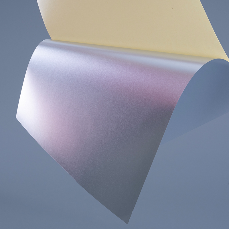 Самоклеящаяся матовая серебряная ПЭТ-пленка для струйной печати